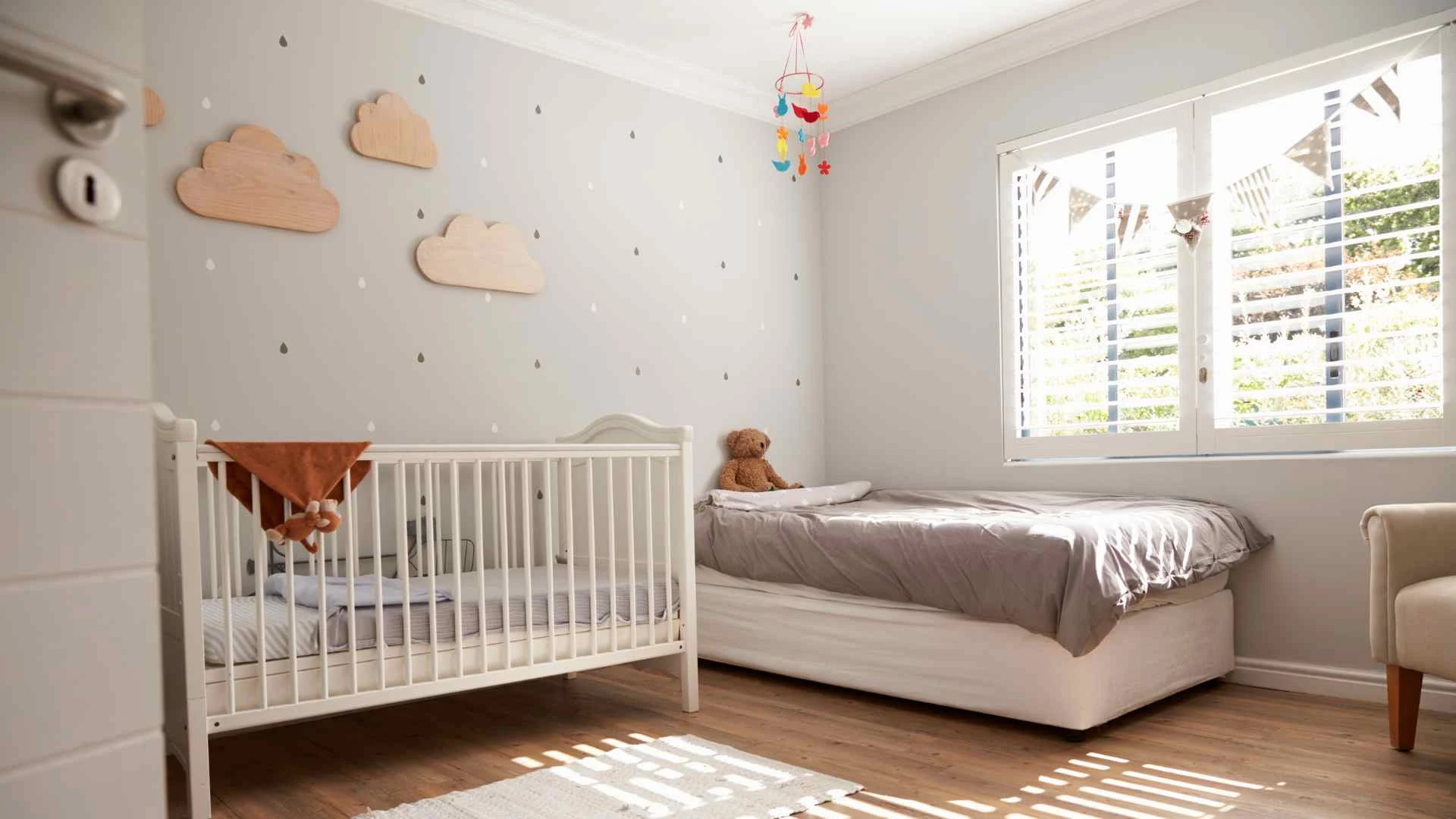 Nursery bedroom from Canva pro stock images