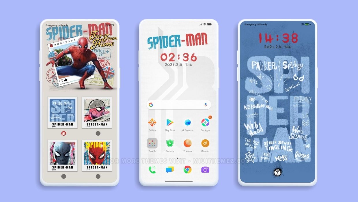 Spiderman MIUI Theme