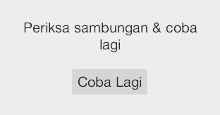 cara atasi Check Connection and Try Again