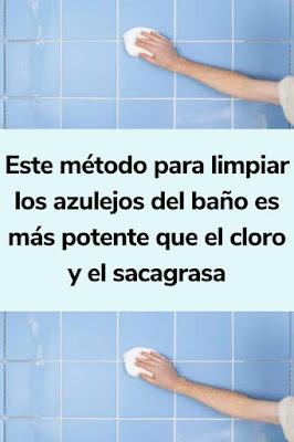 Trucos y consejos para limpiar los azulejos del baño sin cloro ni sacagrasa