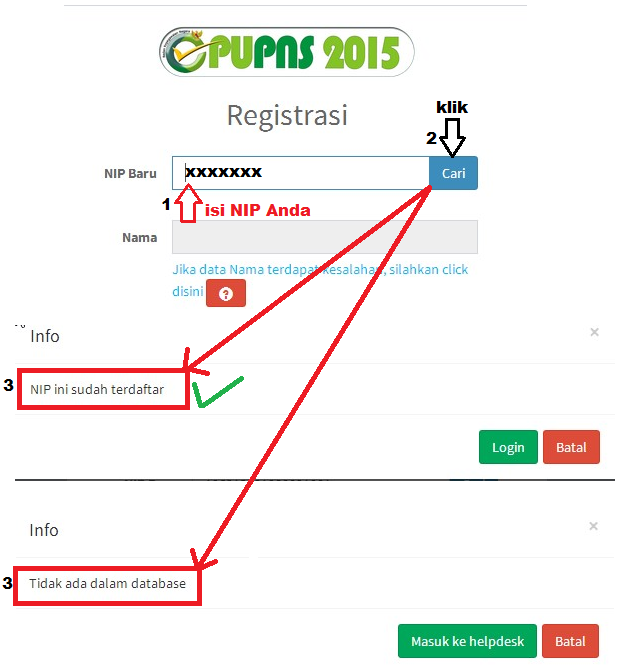 Cara Mengetahui Apakah Anda Sudah Terdaftar Di ePUPNS