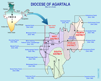 Agartala Map