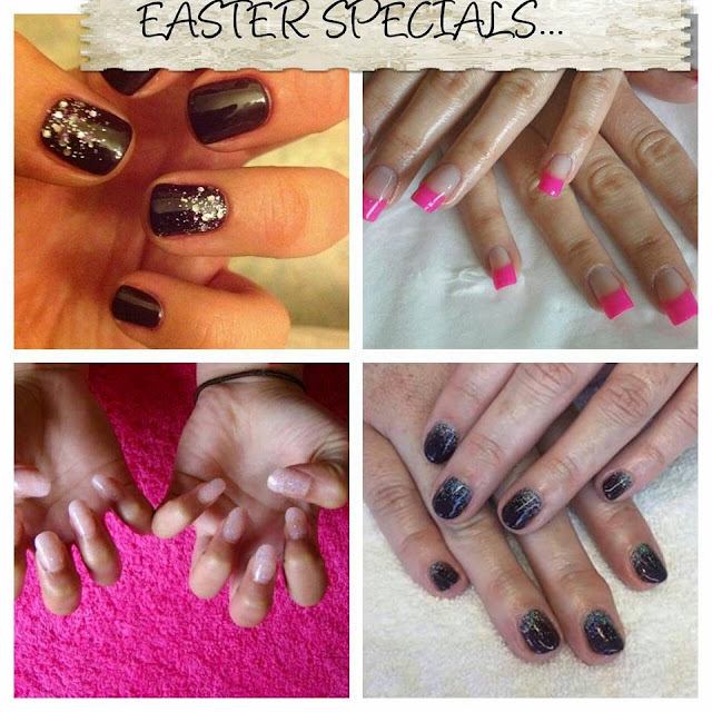 Easter Special tips french acrylic tips clear coat shellac