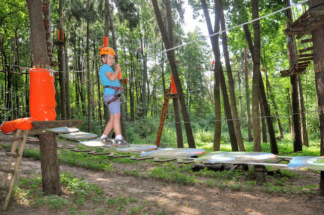 Park Linowy w Mrągowie