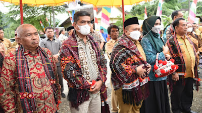 Tim Penilai Kecamatan Terbaik Provsu Kunjungi Kecamatan Batang Toru