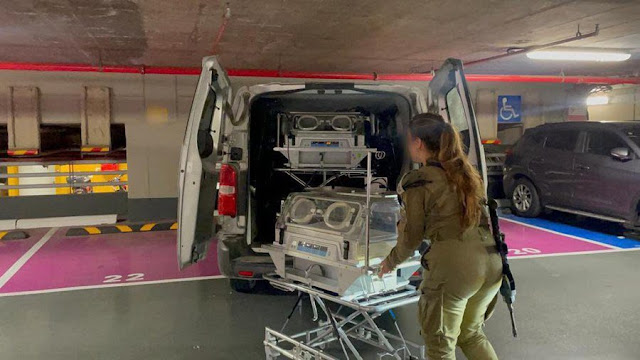 جيش الاحتـــ ـــــلال يزعم: نبذل جهودا لإنقاذ الأطفال الخدج في مستشفى الشفاء