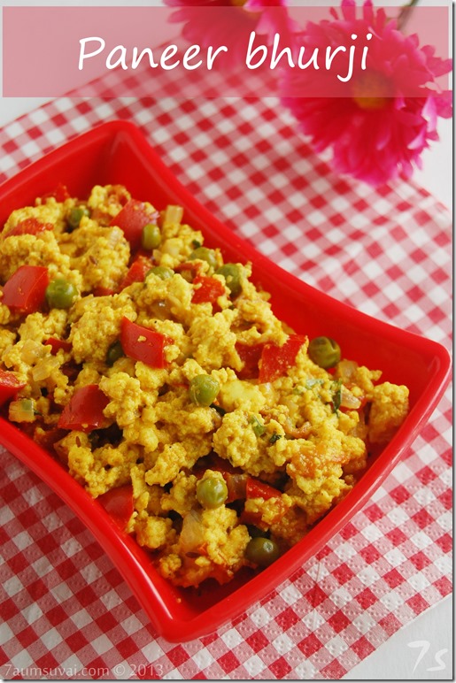 Paneer bhurji