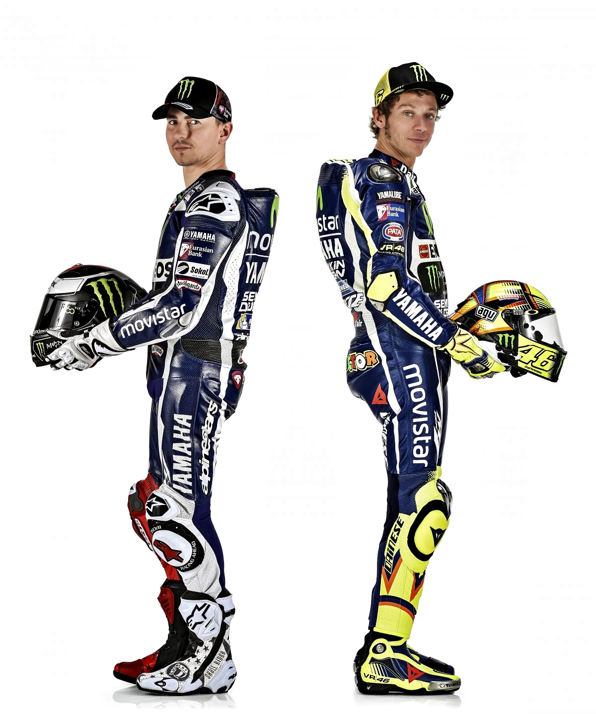 Gallery Foto Valentino Rossi Dan Lorenzo Dengan Motor Yamaha YZR