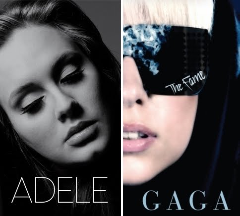 Adele and Lady Gaga Wallpapers 2012
