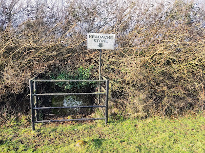 The Headache Stone and Saint Hugh's Well, Rahugh.