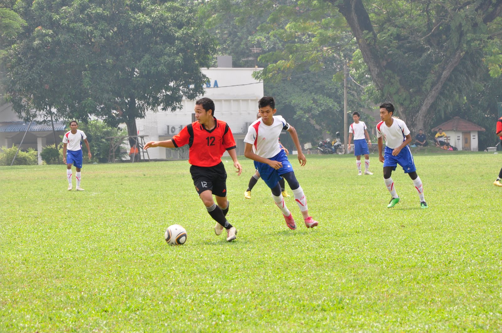 Perlawanan Bola Sepak Bawah 18 tahun MSSWP  SM Sains Selangor