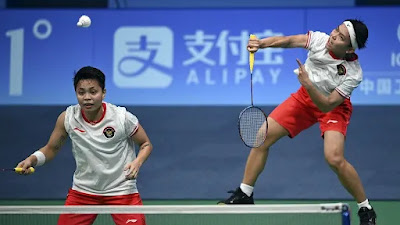 Turnamen BWF Super 300 Hylo Open, Apri-Fadia dan Rehan-Lisa Melaju ke Final