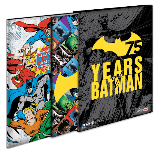 2017 SingPost : DC Justice League & Batman 75th Anniversary