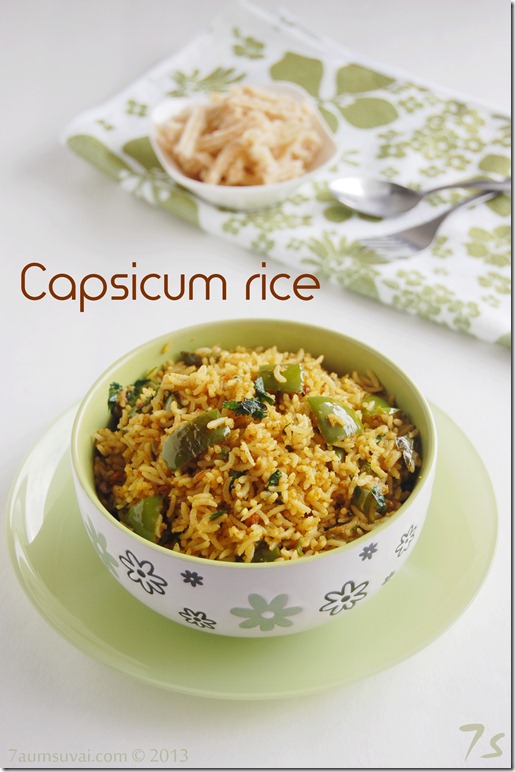 Capsicum rice