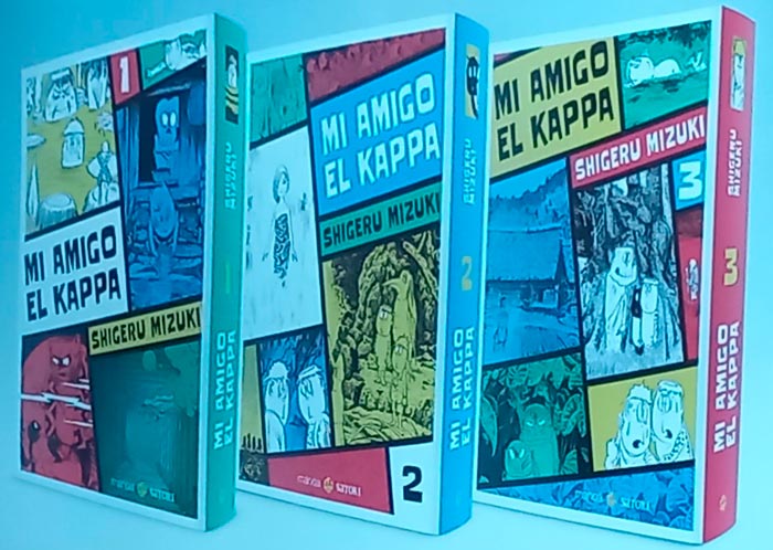 Mi amigo el kappa (Kappa no Sanpei) manga - Shigeru Mizuki - Satori Ediciones