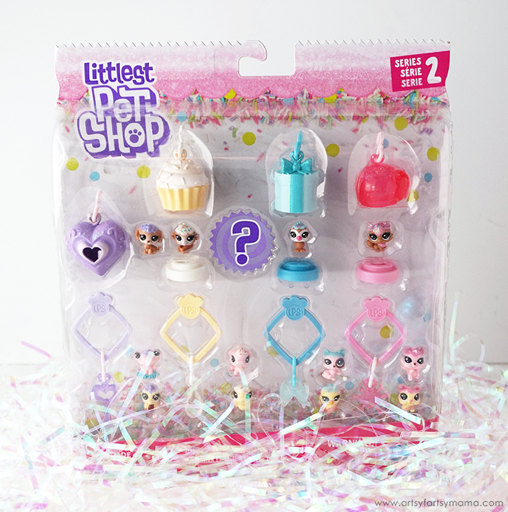 Put together a Littlest Pet Shop Frosting Frenzy Easter Basket