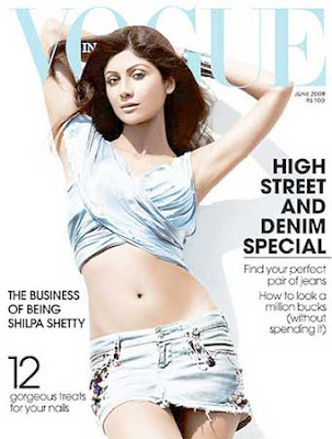 Shilpa Shetty Vogue Magazine India June 2009 Pictures