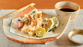 Tempura Moriawase (Assorted Tempura with Seafood and Vegetables)