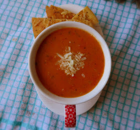 Creamy Tomato & Basil Soup