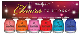 China Glaze Cheers! to Neons