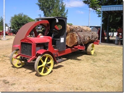 IMG_2428 1918 GMC Log Truck at Antique Powerland in Brooks, Oregon on August 3, 2008
