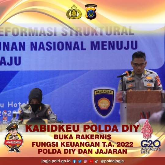 KABIDKEU POLDA DIY RAKER NIS FUNGSI KEUANGAN T.A 2022 POLDA DIY DAN JAJARAN