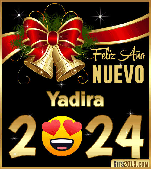 Feliz año nuevo 2024 Yadira