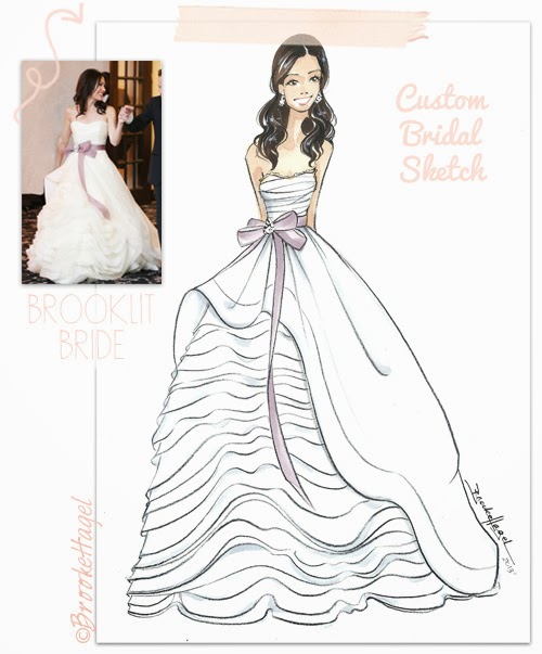 Premium Vector | Seamless background of sketches of elegant women in  evening gowns