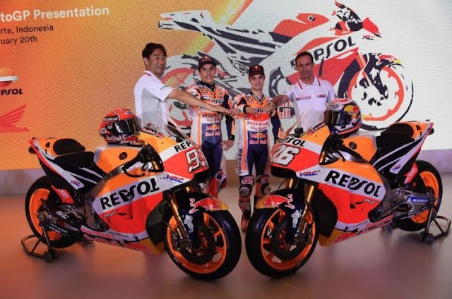 Repsol Honda Team MotoGP Boyong RC213V 2018 Ke Indonesia