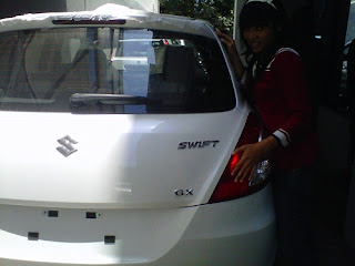 All New Swift Surabaya Tampak Belakang