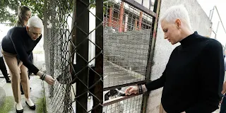 Princess Charlene of Monaco visits Animal Shelter