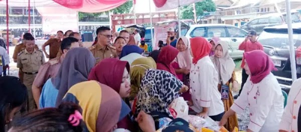 Komoditas Telur Jadi yang Paling Laris di Pasar Murah Bakauheni