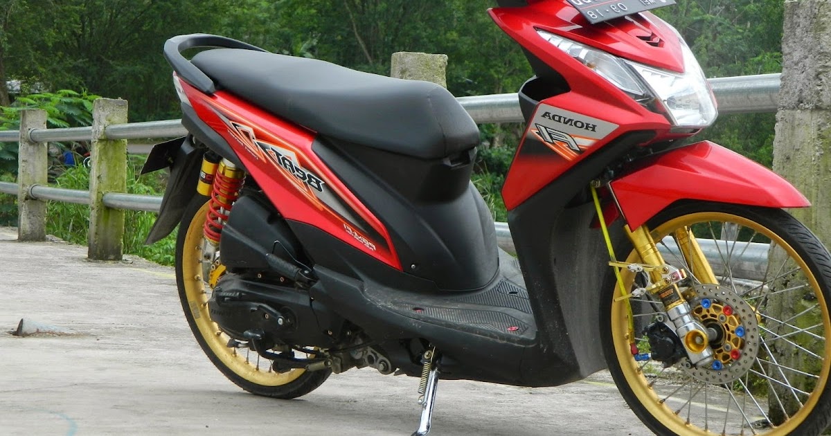 Modifikasi Vario Cw Velg 17 Kumpulan Modifikasi Motor Vario