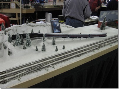 IMG_5895 Polar Express on the Beaverton Modular Railroad Club's HO-Scale Layout at the Great Train Expo in Portland, Oregon on February 14, 2009
