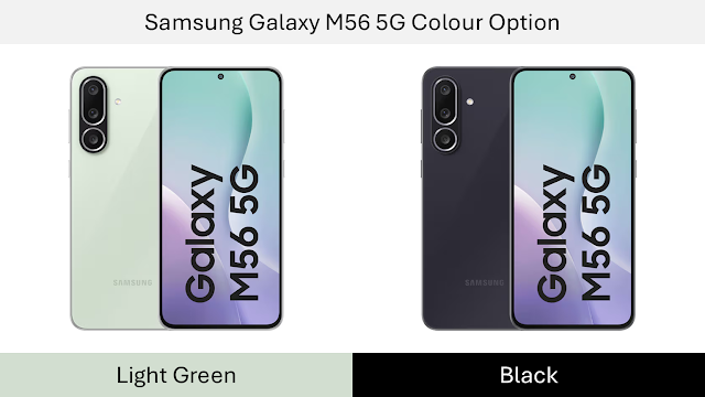 Samsung Galaxy M56 5G Colour Option