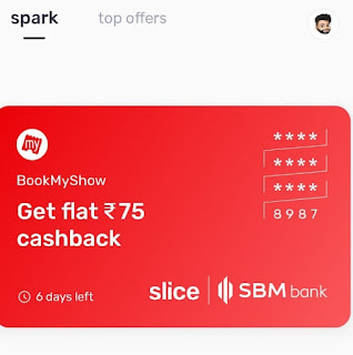 Slice BookMyShow Offer