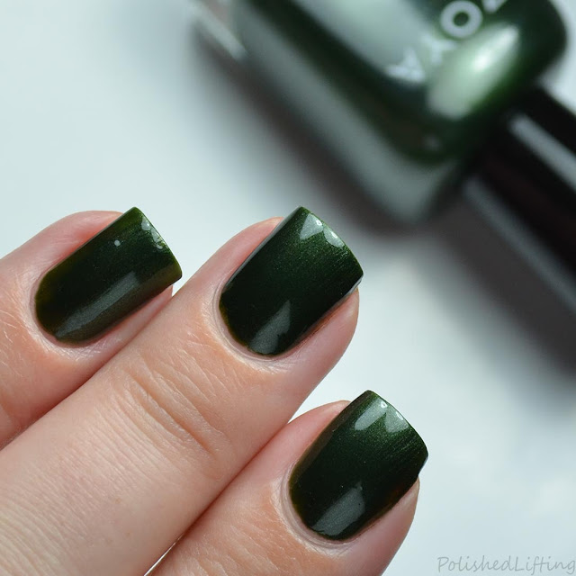 hunter green nail polish
