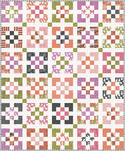 Window Box quilt in Hey Boo fabrics by Lella Boutique for Moda Fabrics