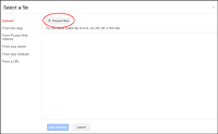 Choose Files,Pop Up Windows