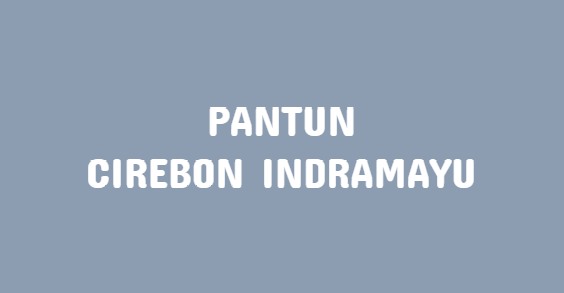 pantun cirebon