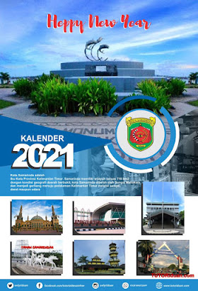  Desain  Kalender  Dinding 2021  dengan CorelDraw Free CDR  