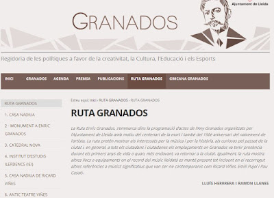 http://granados.paeria.cat/ruta-granados/ruta-granados