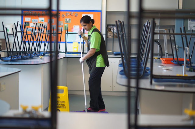 school window cleaning