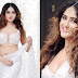 Sony Charishta Photo Shoot in White Transparent saree | Bridal wear saree