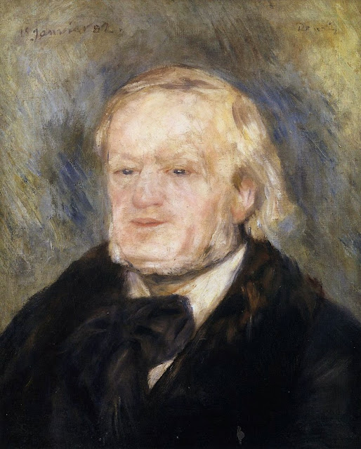Pierre-Auguste Renoir, Portrait of Richard Wagner (1882)