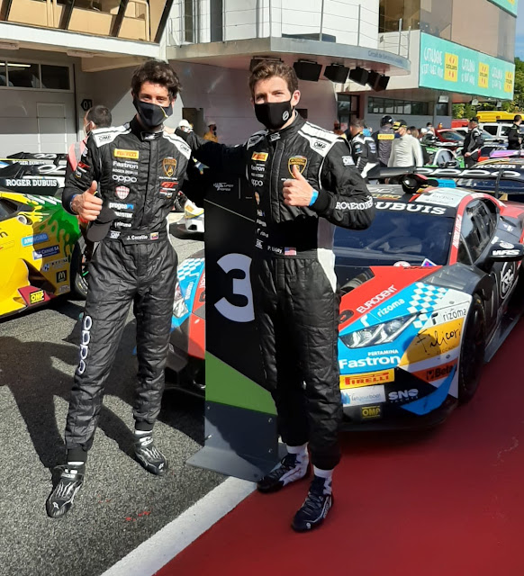 AUTOMOVILISMO: venezolano Jonathan Cecotto llegó de tercer lugar en el Súper Trofeo Lamborghini Europa.