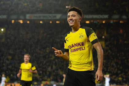 Winger Borussia Dortmund Jadon Sancho Diperebutkan Manchester United Dan PSG