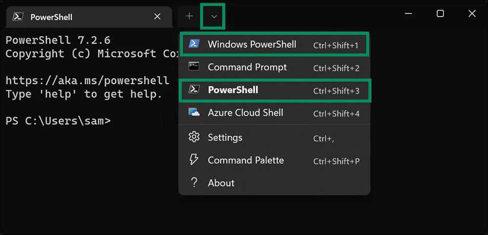 2-Two-PowerShell-in-Windows-Terminal