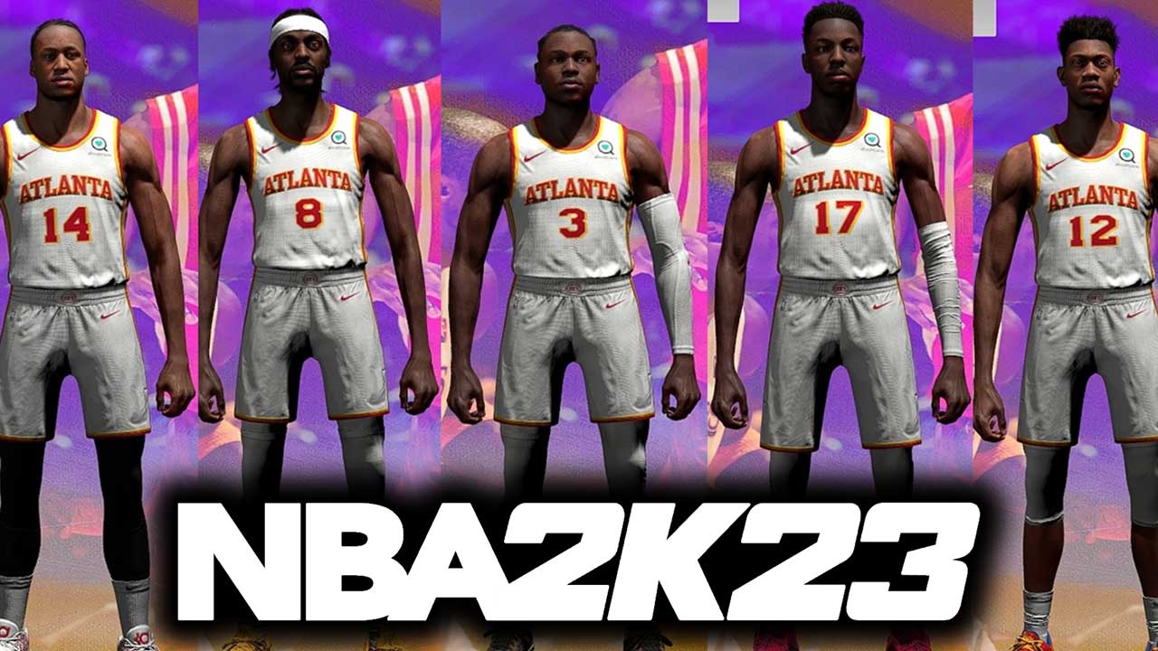 NBA 2K23 Atlanta Hawks - Cyberfaces & Body Updates