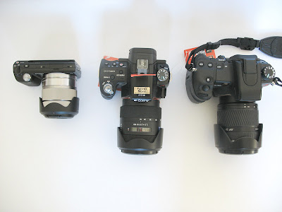 sony alpha nex slt a33 a700 camera comparison